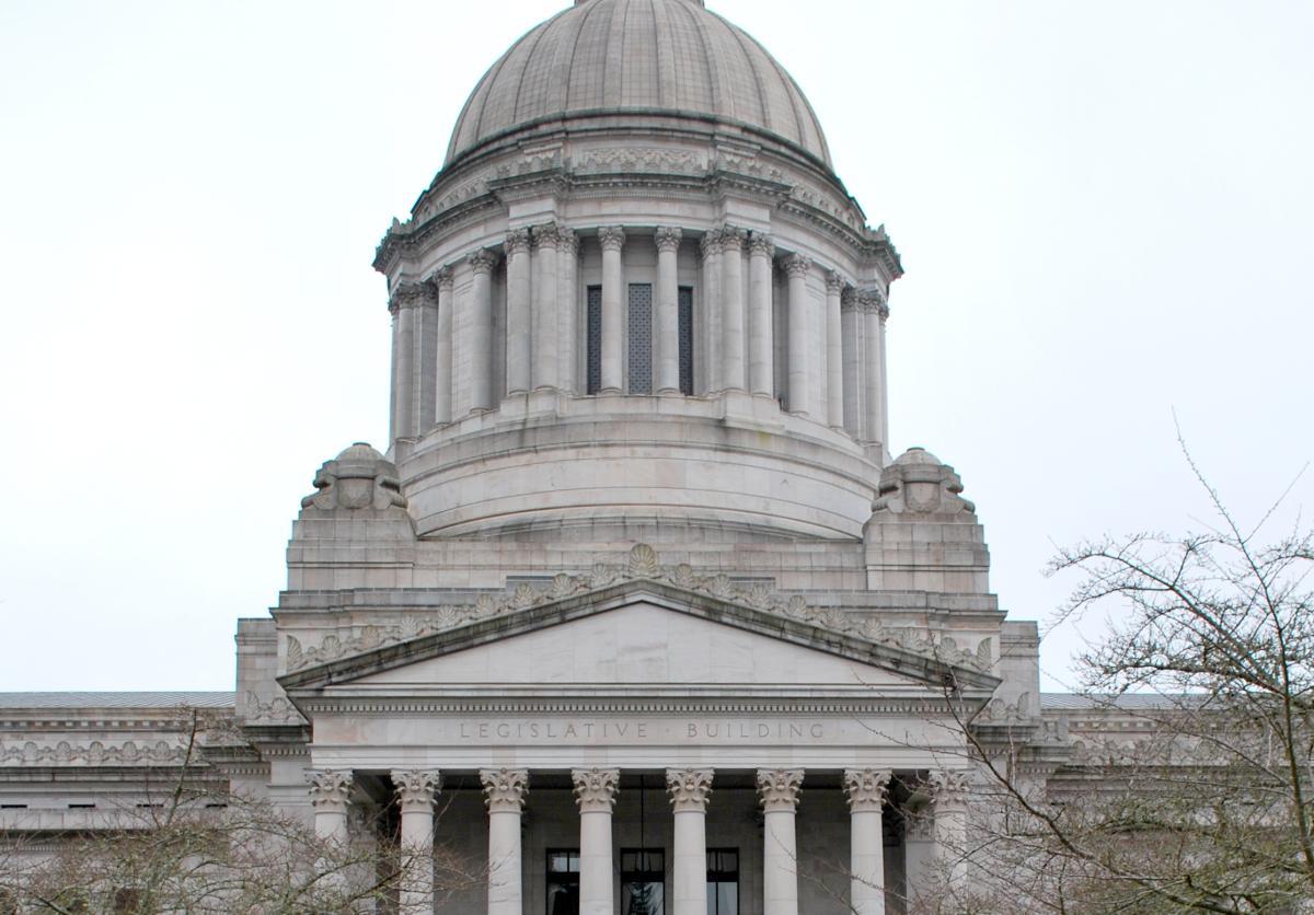photo of the Washington State Capitol Building in Olympia